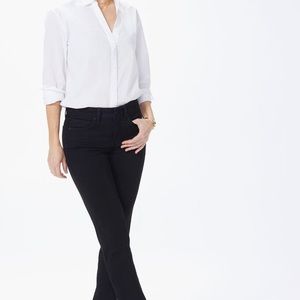 NYDJ Marilyn Straight Jeans - Black (NWT)